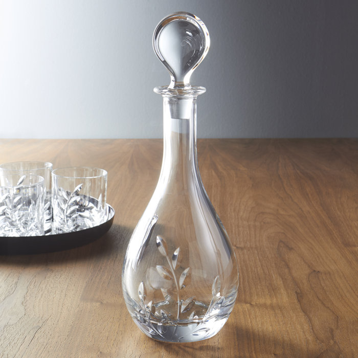 Godinger Silver Art Co Godinger Rhapsody Teardrop 20 oz. Wine Decanter